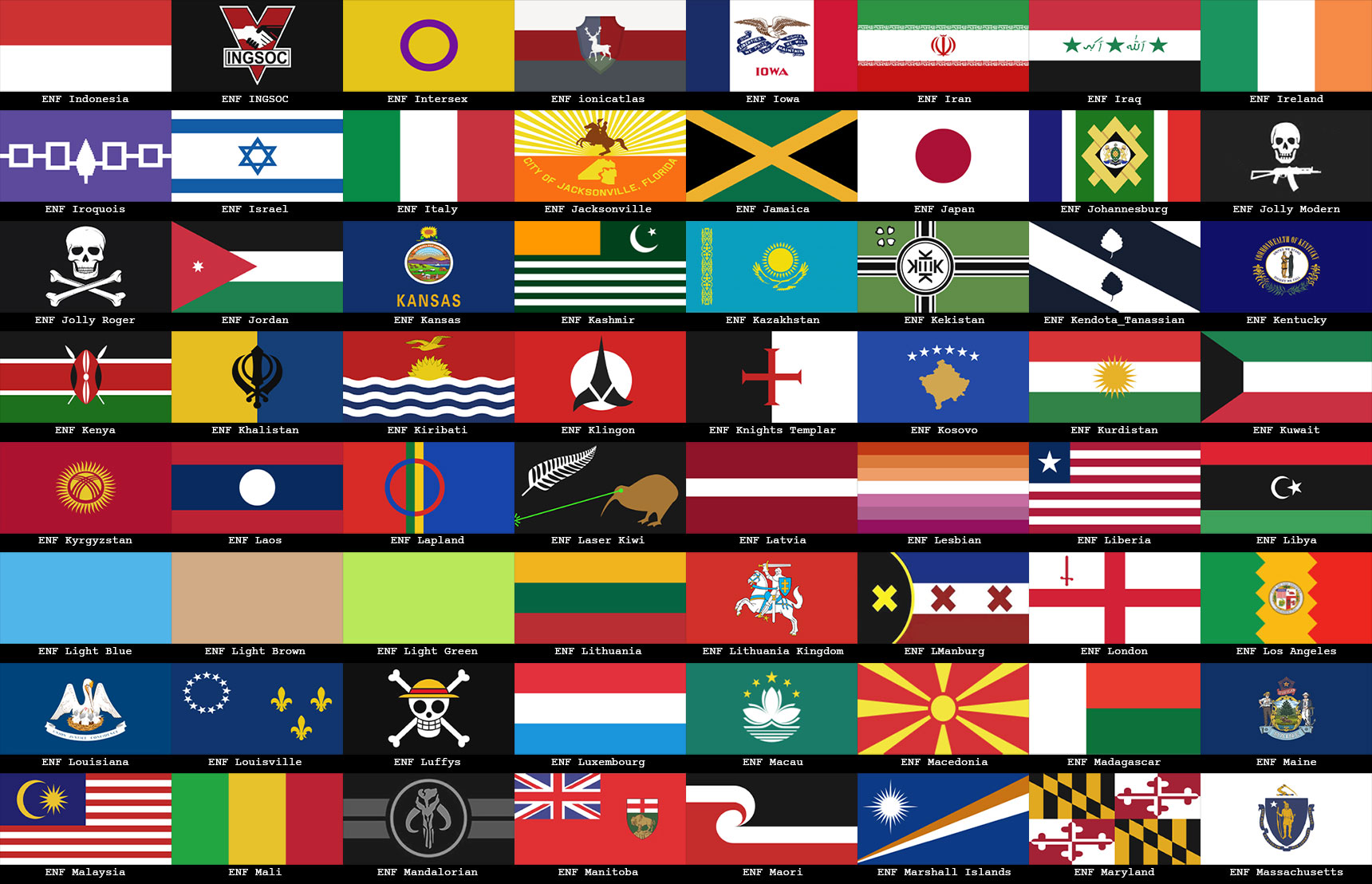 ExtraNoise’s Flag Tiles — screenshot 9
