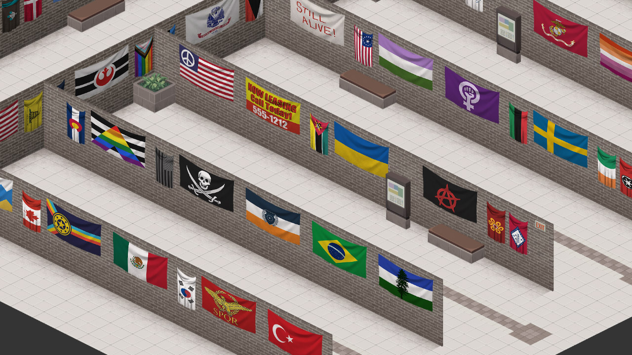 ExtraNoise’s Flag Tiles — screenshot 2