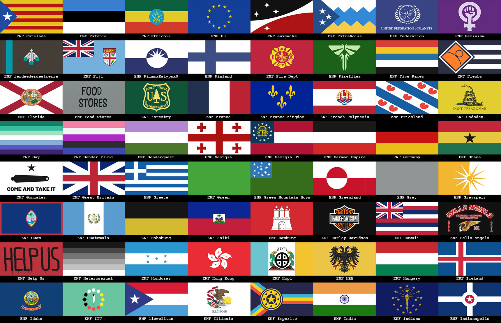 ExtraNoise’s Flag Tiles — screenshot 8