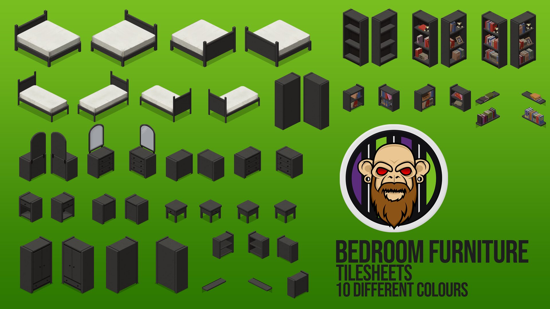 BigZombieMonkeys Tile Pack — screenshot 1