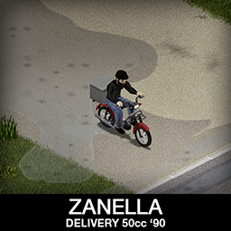 ’90 Zanella 50cc Delivery Scooter
