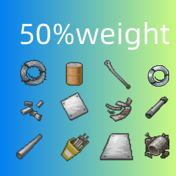 [41&42]50% metal weight