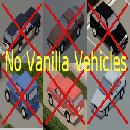 No Vanilla Vehicles (B42) — screenshot 1