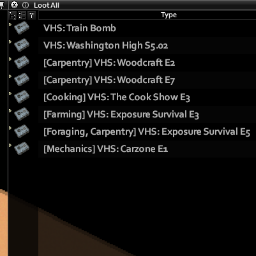 Named skill VHS tapes