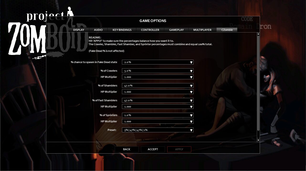 Customizable Zombies — screenshot 1