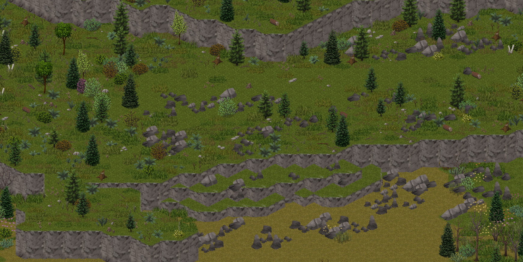 Azakaela’s Mountain Tiles — AND MULTI LEVEL FORAGING — screenshot 1
