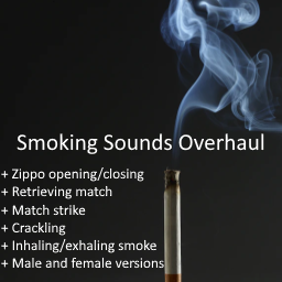 [B41/B42.16.3+]Smoking Sounds Overhaul