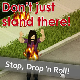 Stop, Drop ‘n Roll (the “Fire Self-Extinguish” Mod)!