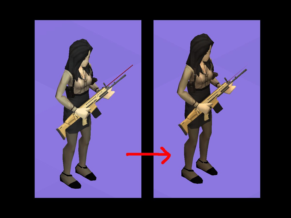 Brita Weapon Model Fix — screenshot 2