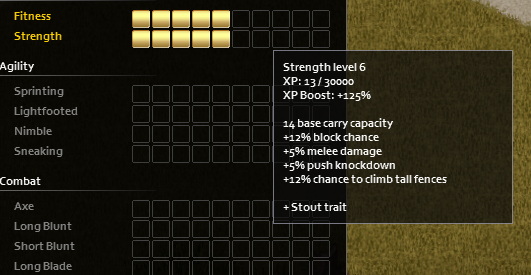 Descriptive Tooltips for Skill Levels — screenshot 4