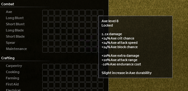 Descriptive Tooltips for Skill Levels — screenshot 7