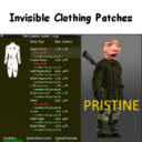 Invisible Clothing Patches