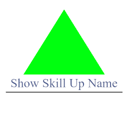 Show Skill Up Name