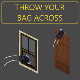 [B41 & B42] Throw your bag across