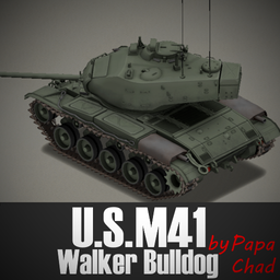 U.S. M41 Walker Bulldog by Papa_Chad