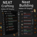 Neat Crafting & Neat Building – XP & Mod Display