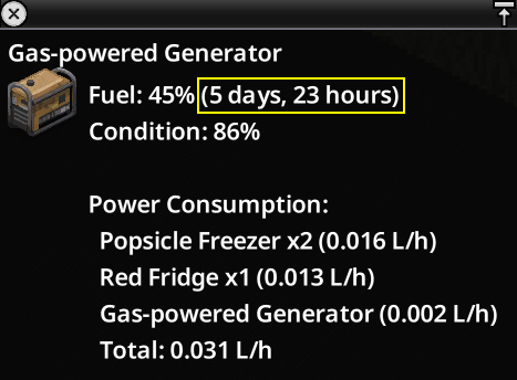 Better Generator Info — screenshot 2