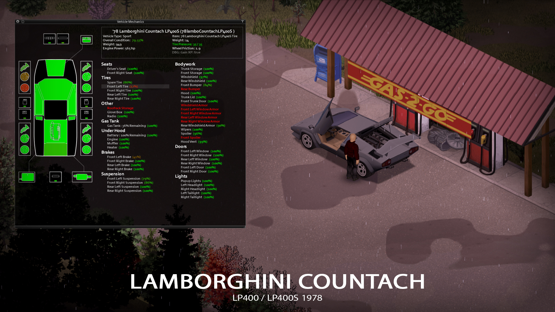 ’78 Lamborghini Countach — screenshot 8