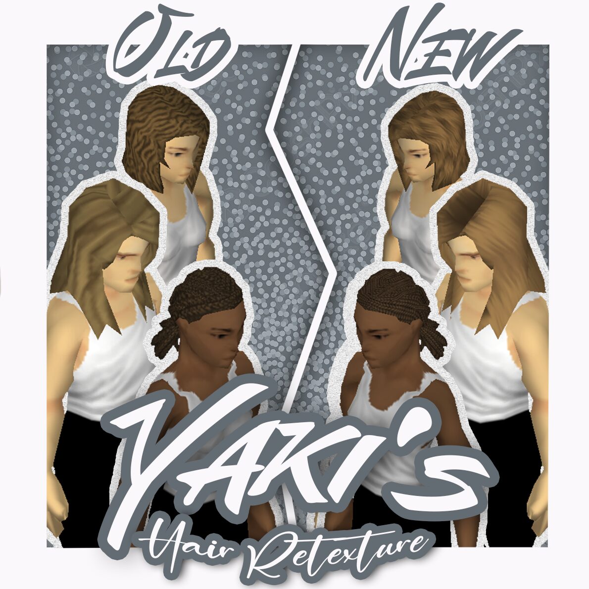 Yaki’s Hair Retexture — screenshot 1