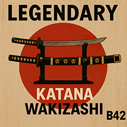 Legendary Katana Wakizashi