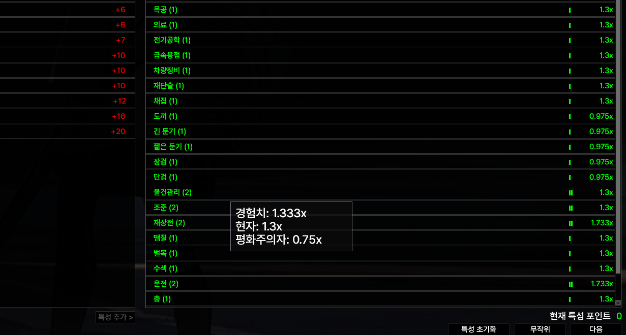 Hx’s 좀보이드 통합 번역 — screenshot 1