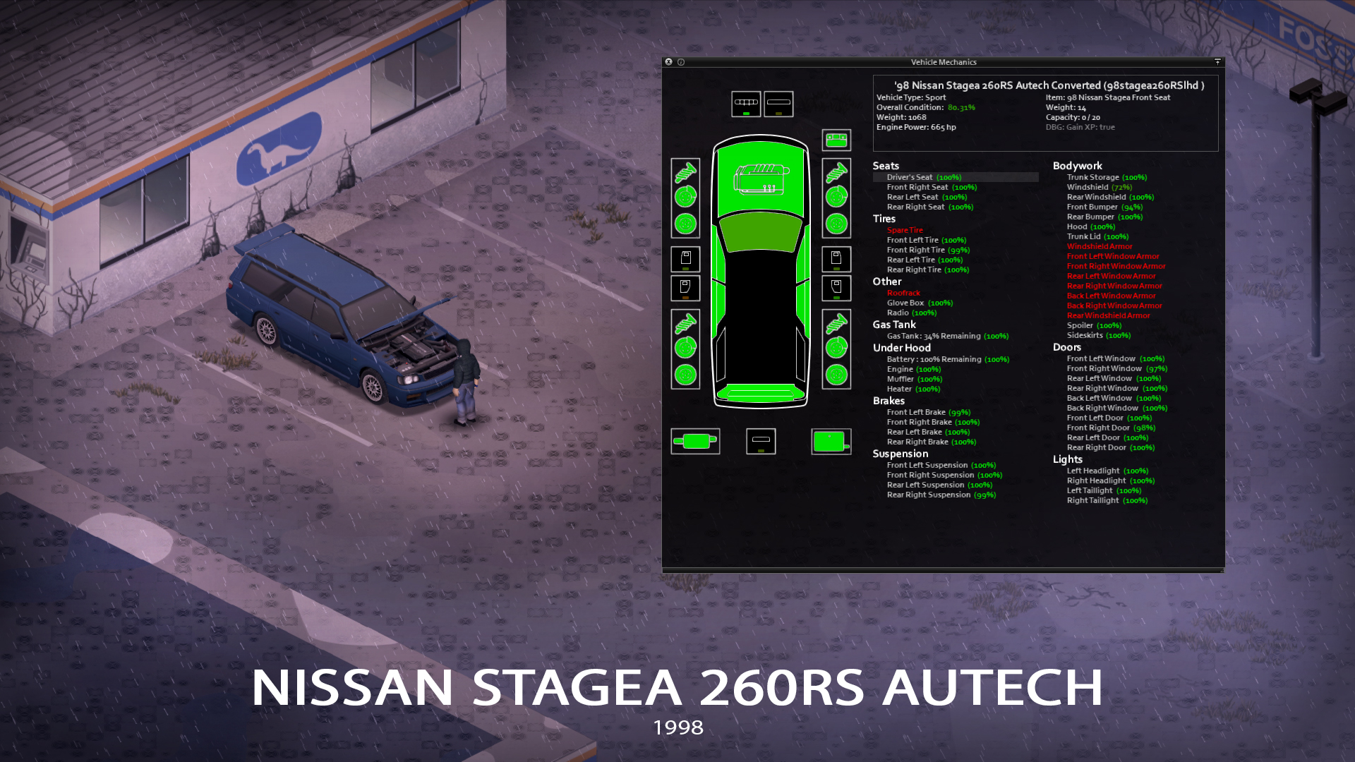 ’98 Nissan Stagea 260RS Autech — screenshot 4