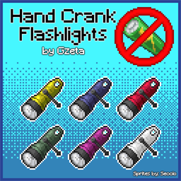 Hand Crank Flashlights [41.78 and 42.13]