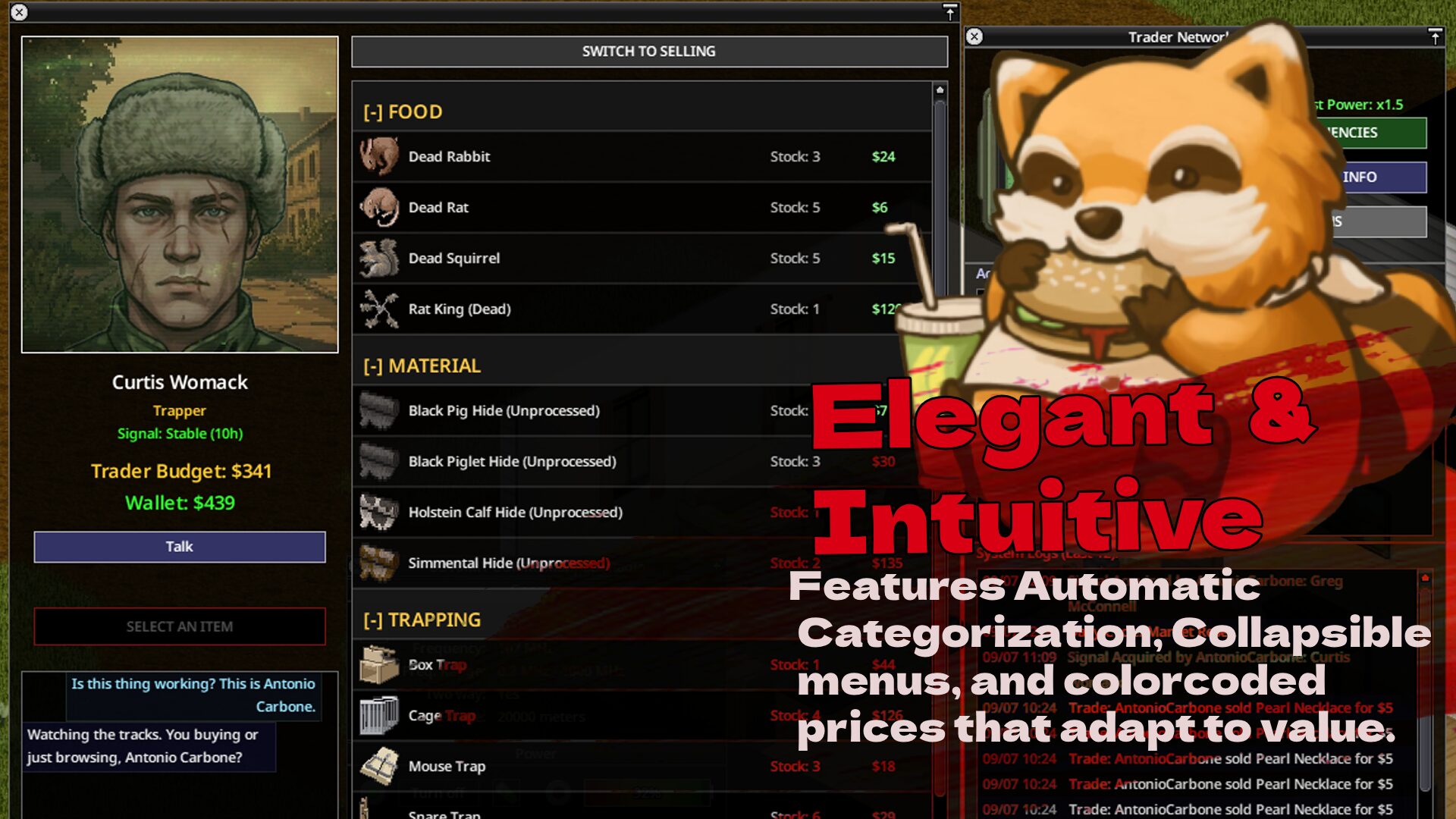 Dynamic Trading (w/ NPC) B42.16 — screenshot 2
