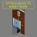 [B42] Attach Bags To Sheet Rope