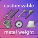 Customizable Metal Weight (B42)