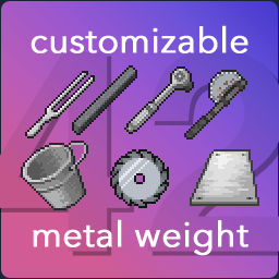 Customizable Metal Weight (B42)