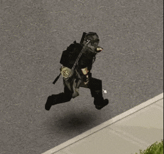 Equip Items While Running