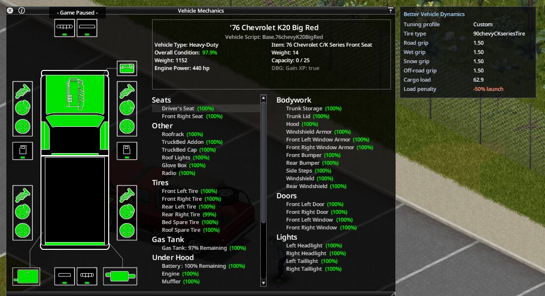 Better Vehicle Dynamics — screenshot 5