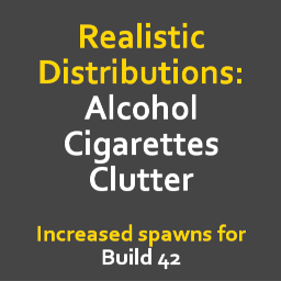 [B42] Realistic Distributions: Alcohol, Cigarettes, Clutter
