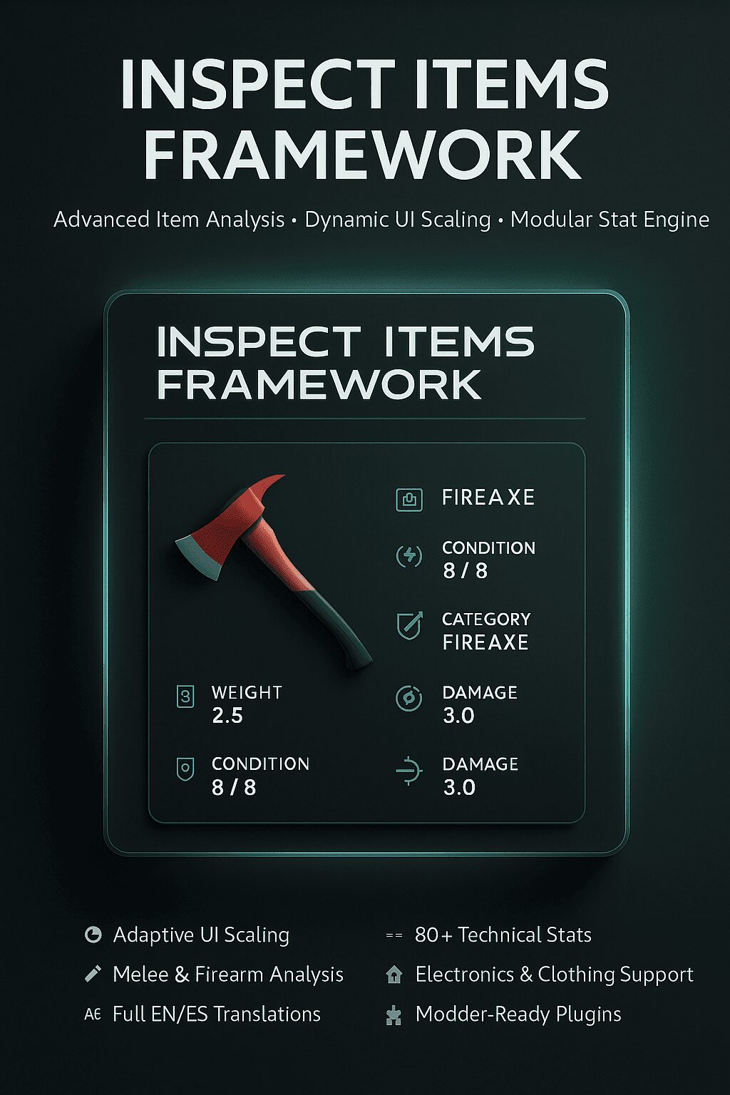 Inspect Items Framework — screenshot 1