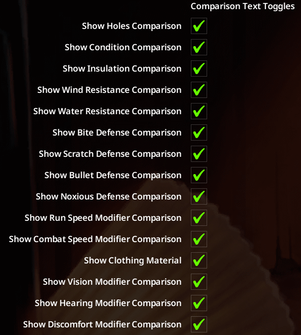 Better Clothing Info — screenshot 4