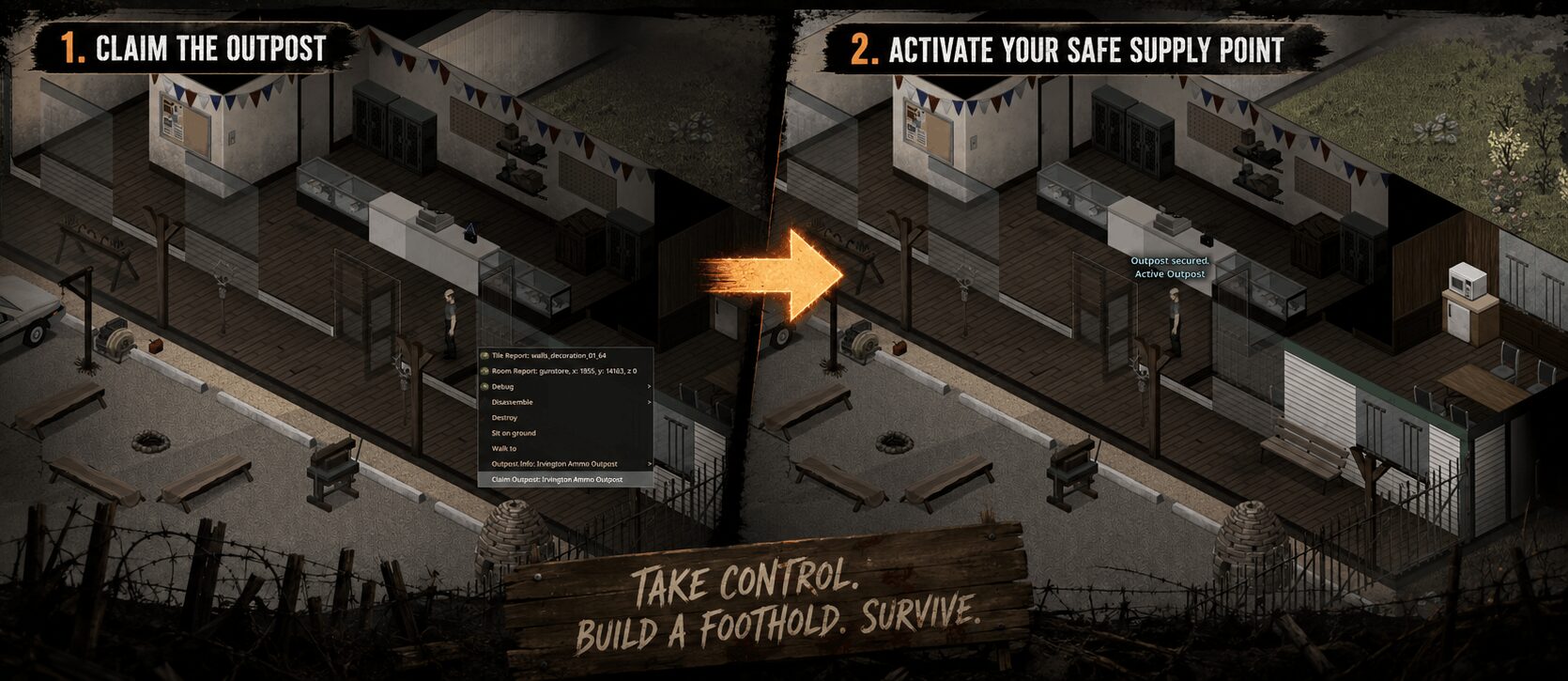 Claimable Outposts — screenshot 1
