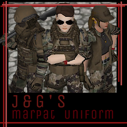 [J&G] MARPAT Camo Uniform [B42/41]