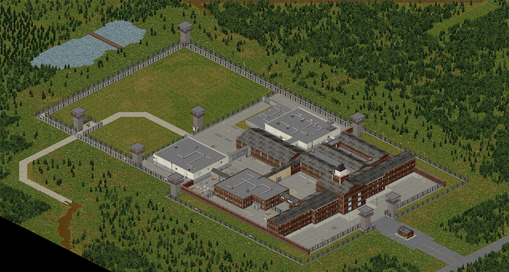 Fred Cooper’s The Walking Dead Prison — screenshot 1