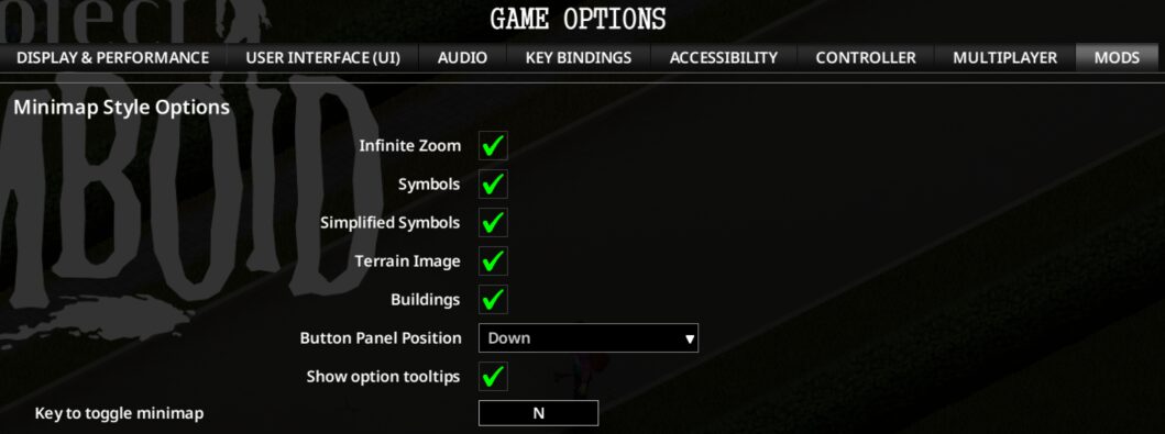 Minimap Style Options — screenshot 2