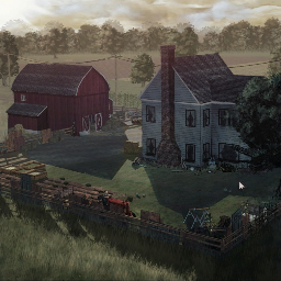 Hershel’s Farm from TWDG