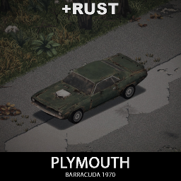 ’70 Plymouth Barracuda – Rust Edition