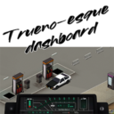 Retro Dashboard Digitals