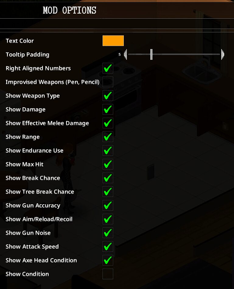 Show Weapon Stats Plus — screenshot 3