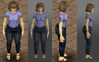 Pear-Shaped Female Body XL — screenshot 1