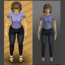 Pear-Shaped Female Body
