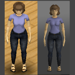 Pear-Shaped Female Body