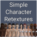 [B41/42] Simple Overhaul: Character Retextures (male and female + makeup)