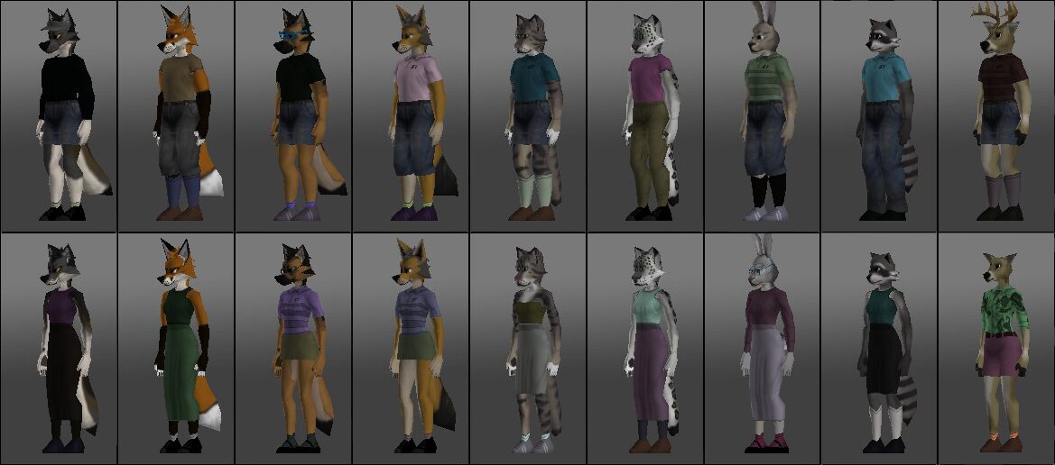 Anthro Survivors (the “Furry Mod”) — screenshot 3