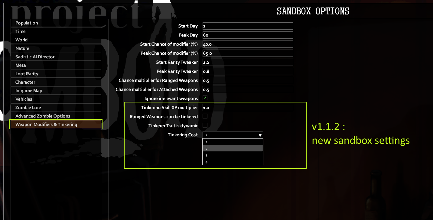 Weapon Modifiers v1.1.3 — screenshot 1